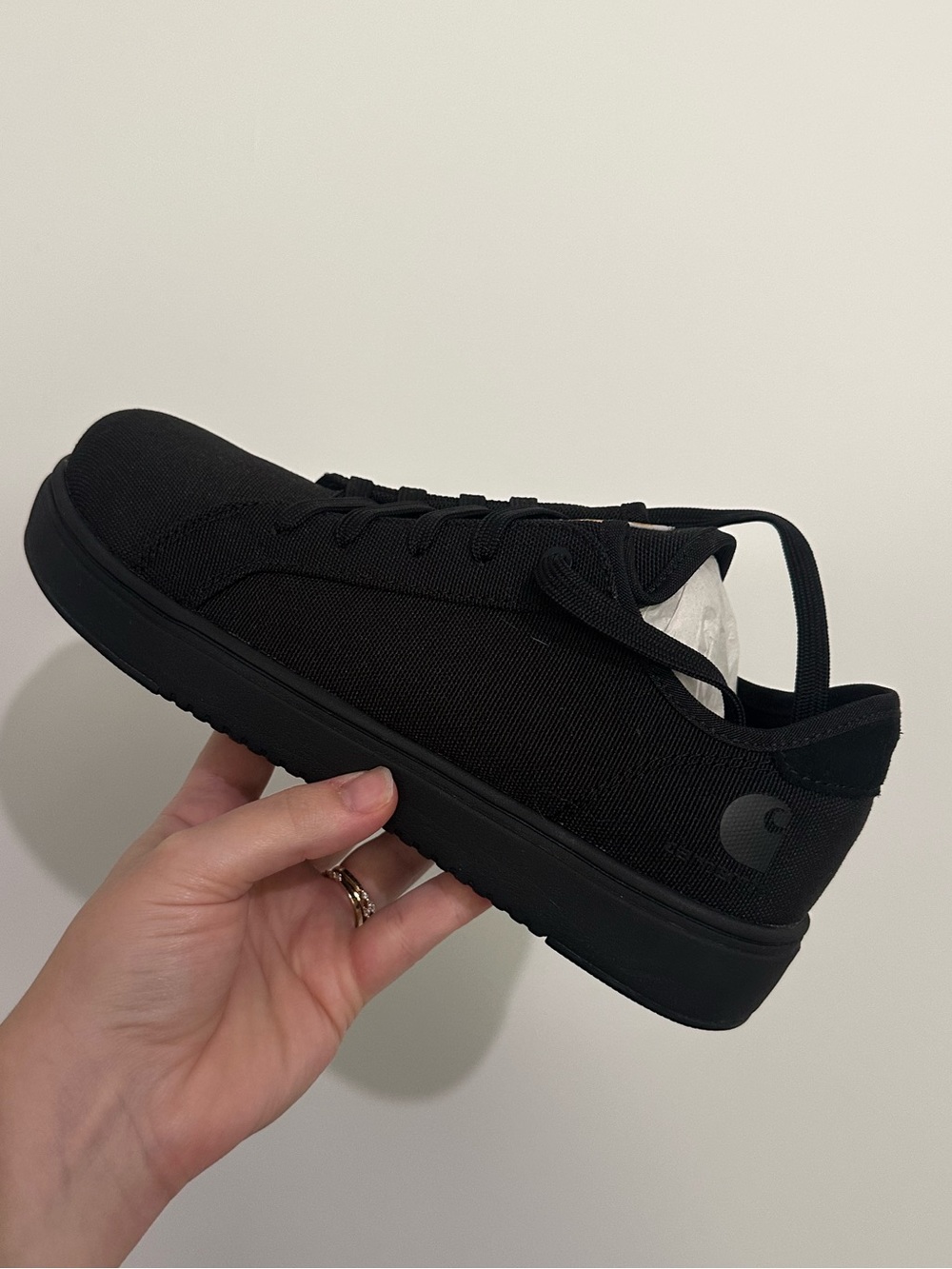 Carhartt Women’s Black Low-Top Canvas Sneaker